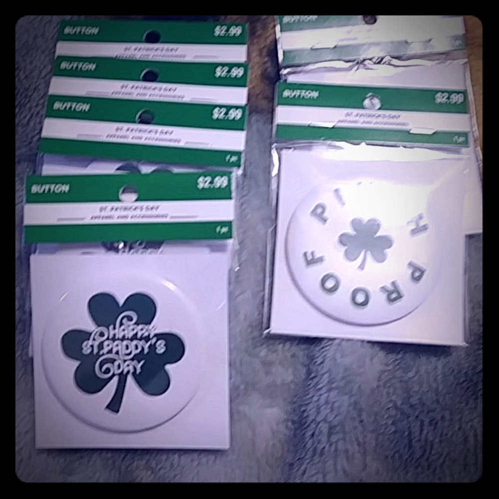St. Patrick's Day Button